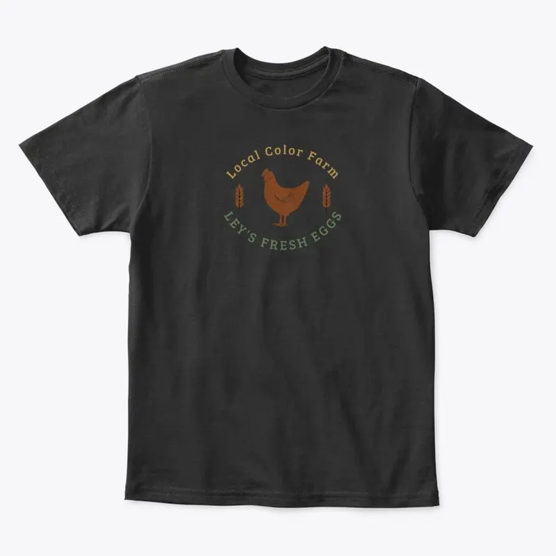 Ley's Fresh Eggs Kid's Tee